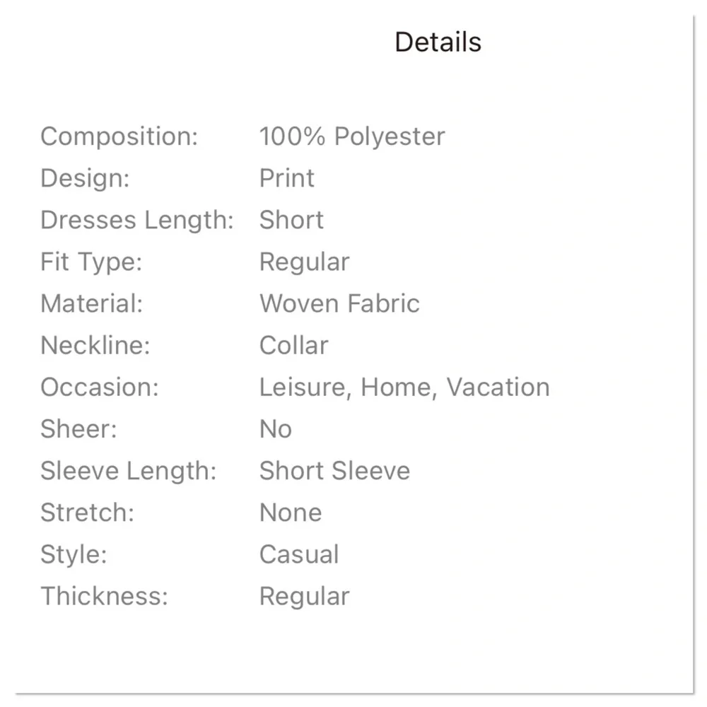 Commense Print Collared Belted Short Shirt Dress, Multicolored, NWT, Size M (6) - Picture 4 of 14